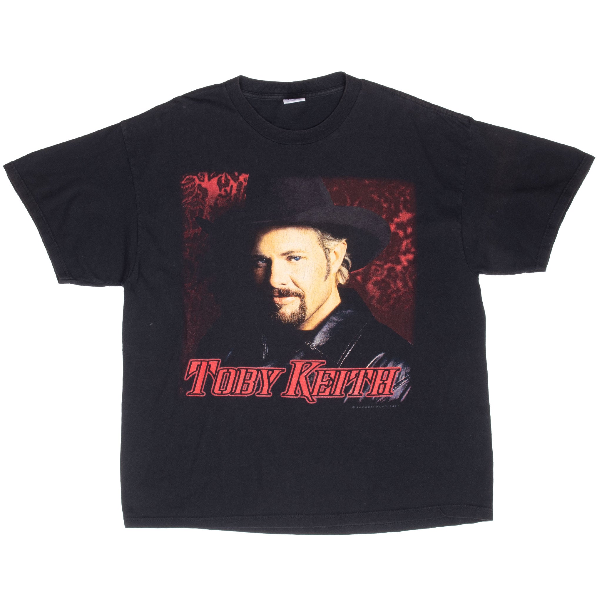 Vintage Toby Keith Country Tee Shirt 2001 Size XL