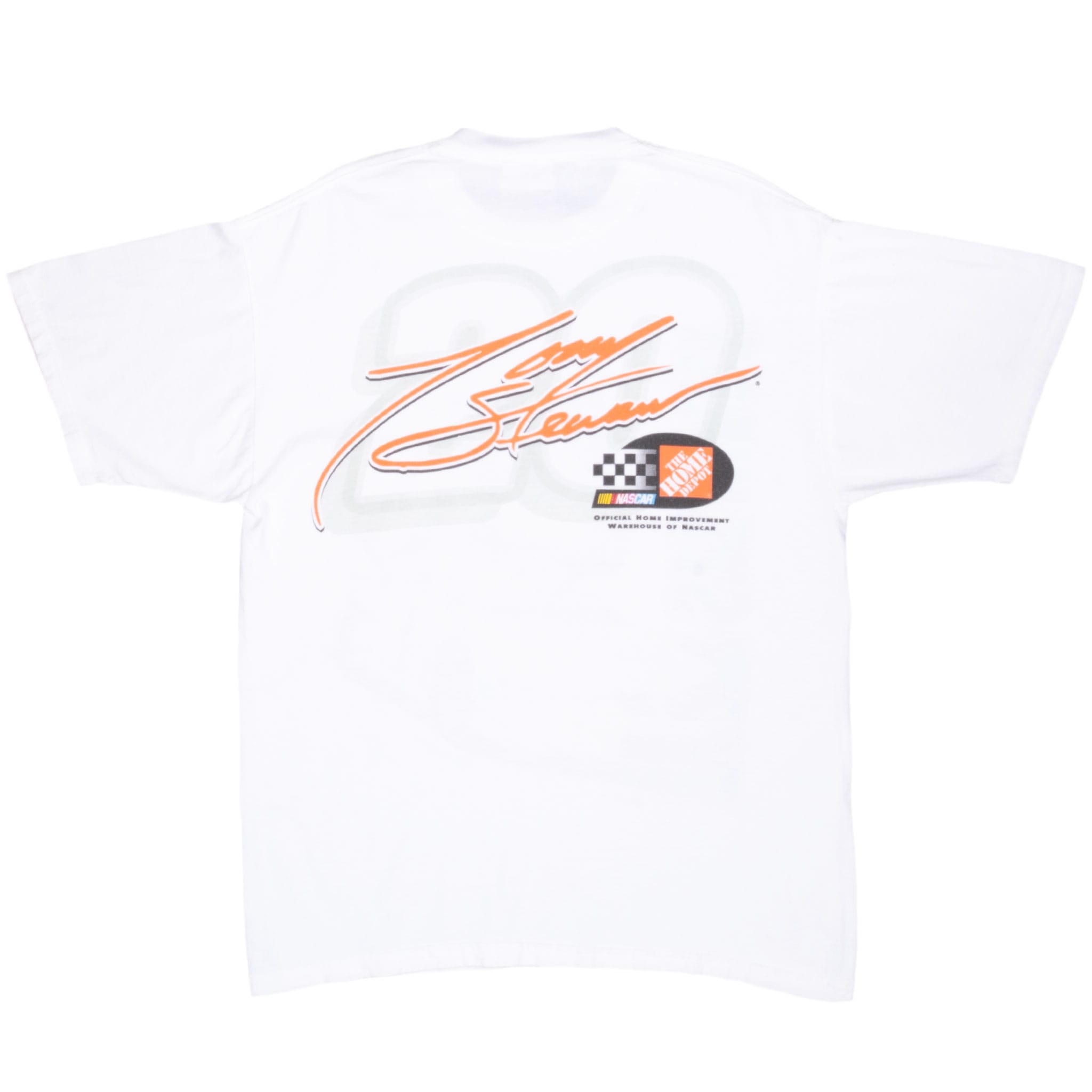 Vintage Nascar Tony Stewart Home Depot 2000 Tee Shirt Size Large
