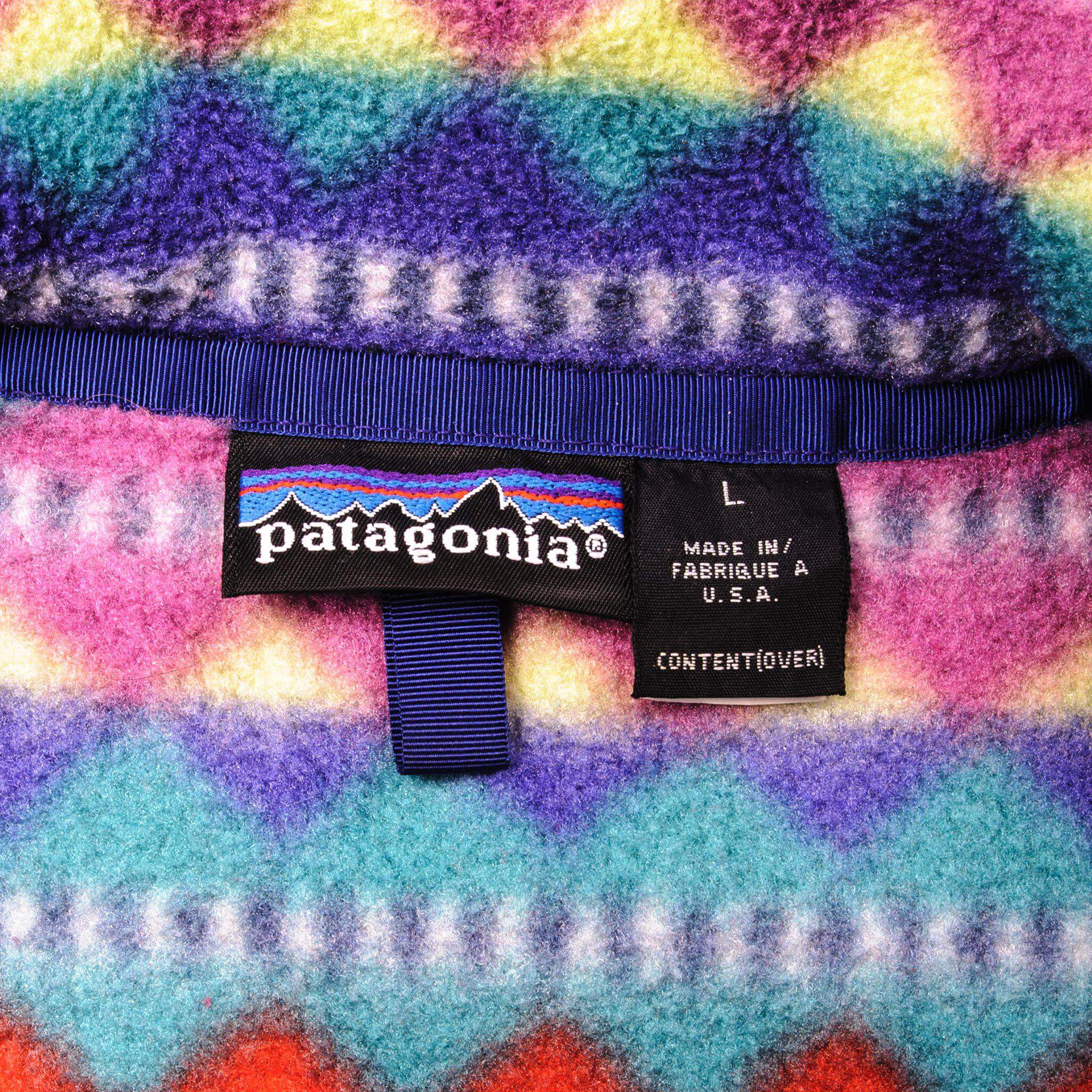 Vintage Tag Label Patagonia 1990s