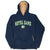 Vintage Ncaa Notre Dame Fighting Irish Hoodie Sweatshirt 1990S Size 2XL