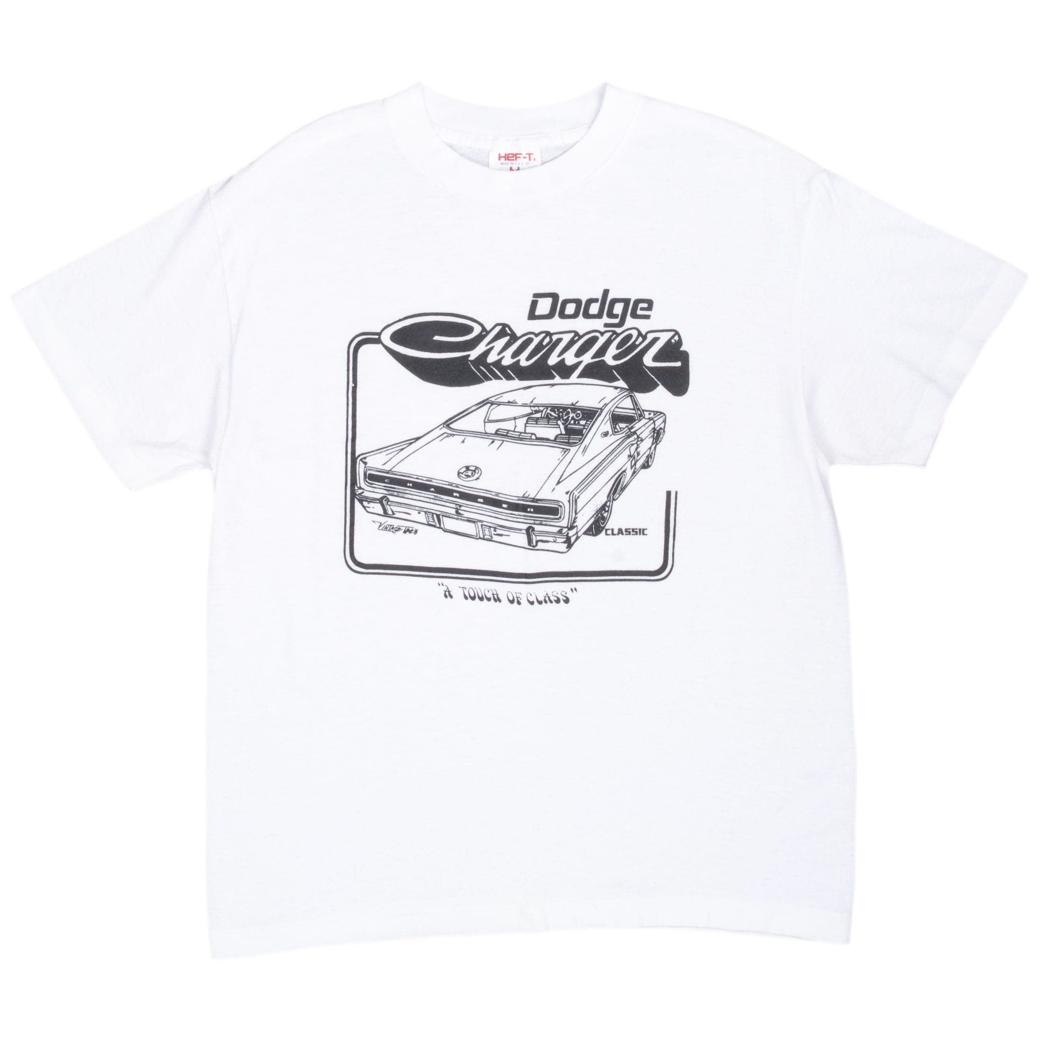 Vintage Dodge Charger 1990S Tee Shirt Size Medium Made In Usa With Single Stitch Sleeves