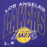 Vintage Nba Los Angeles Lakers 1990S Tee Shirt Xl Made Usa With Single Stitch Sleeves