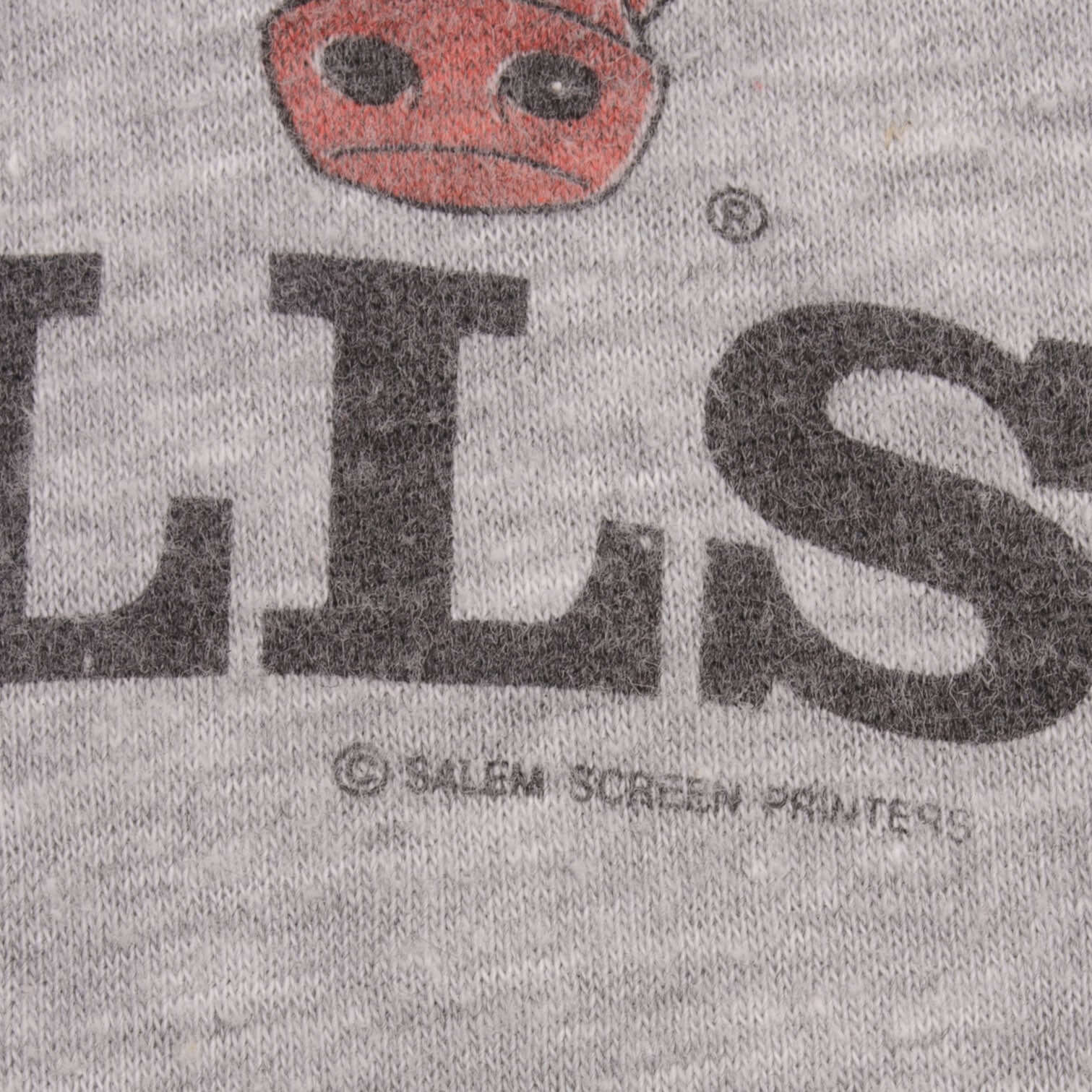 Vintage Chicago Bulls Hoopla 1980s Tee Shirt Size Medium Made In USA With Single Stitch Sleeves