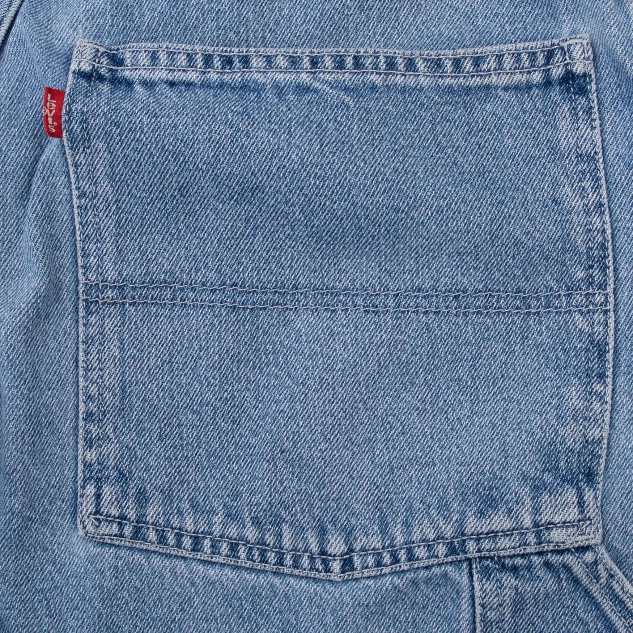 Vintage Levis Carpenter Denim Blue Shorts Indigo 2000S Size 33