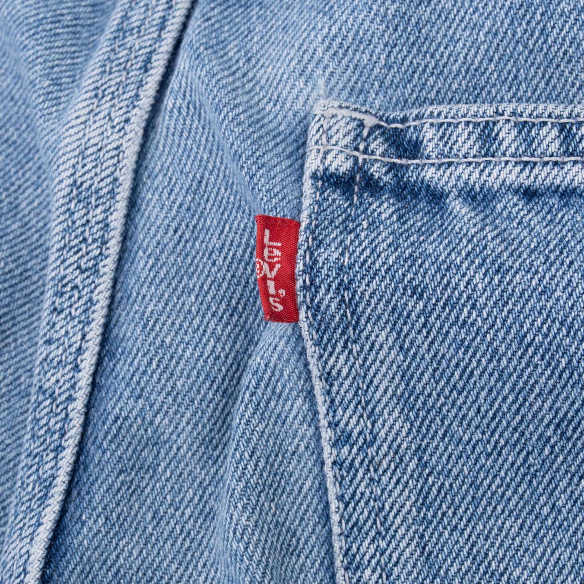 Vintage Levis Carpenter Denim Blue Shorts Indigo 2000S Size 33