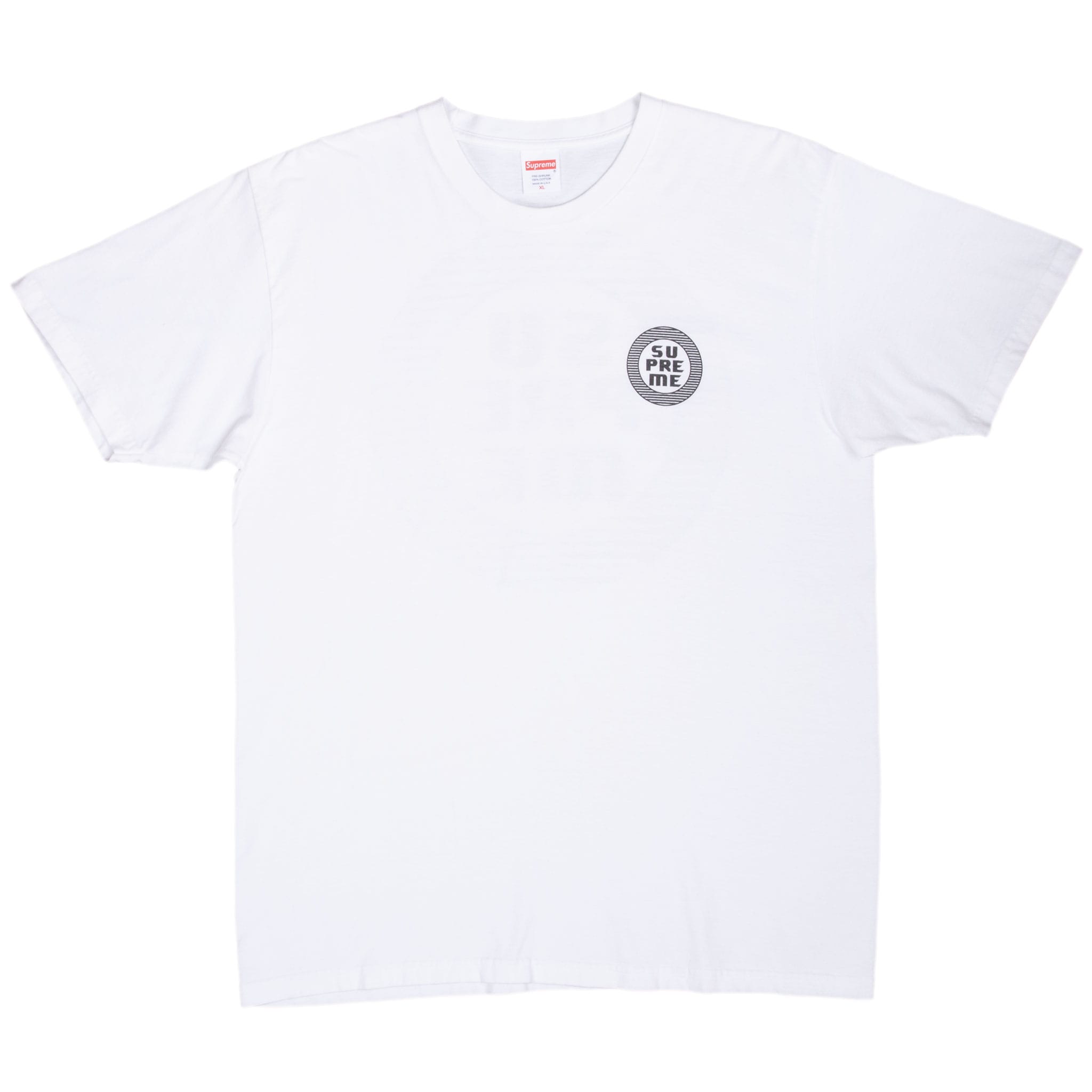 Supreme Disrupt Circle SS20 White Tee Shirt Size Large