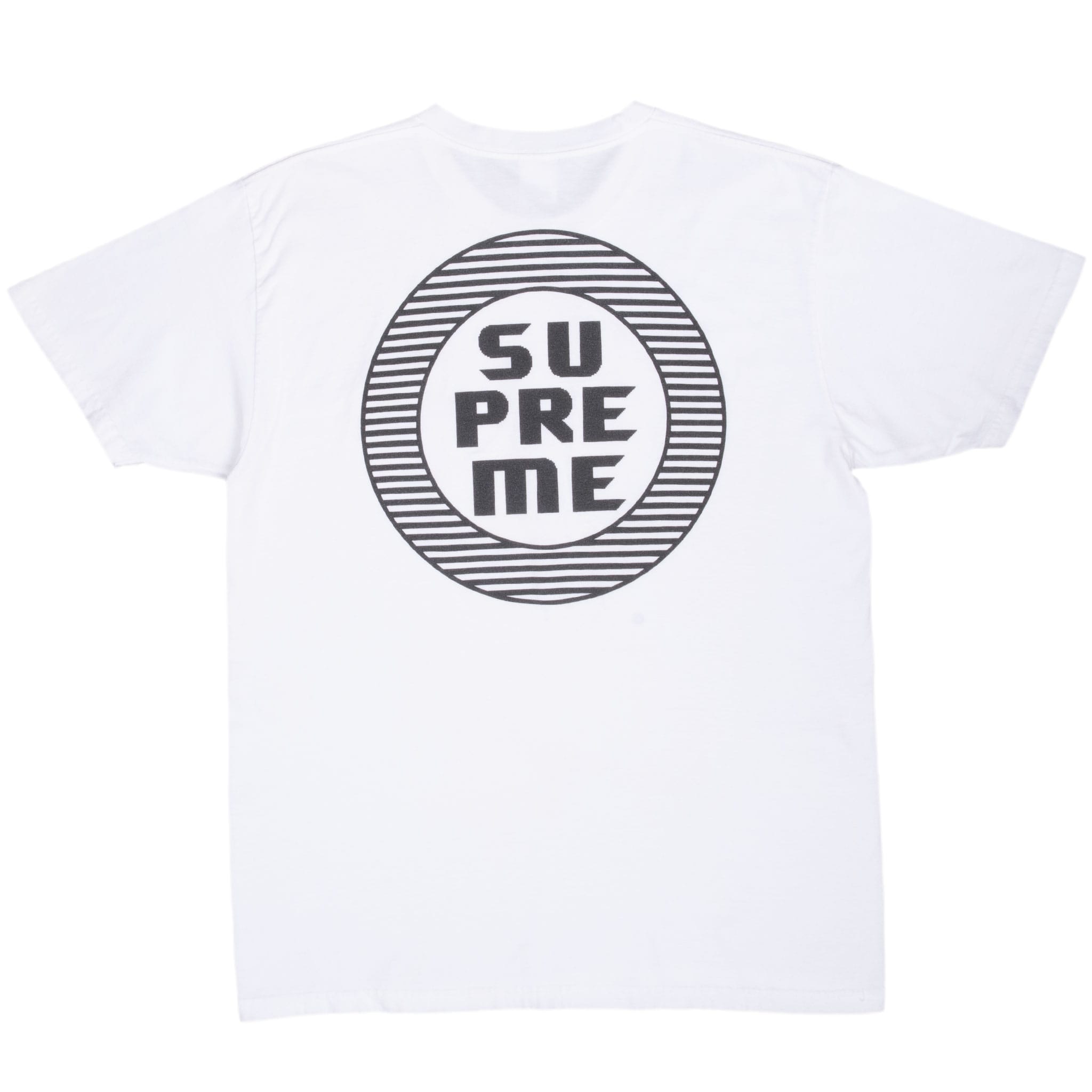 Supreme Disrupt Circle SS20 White Tee Shirt Size Large