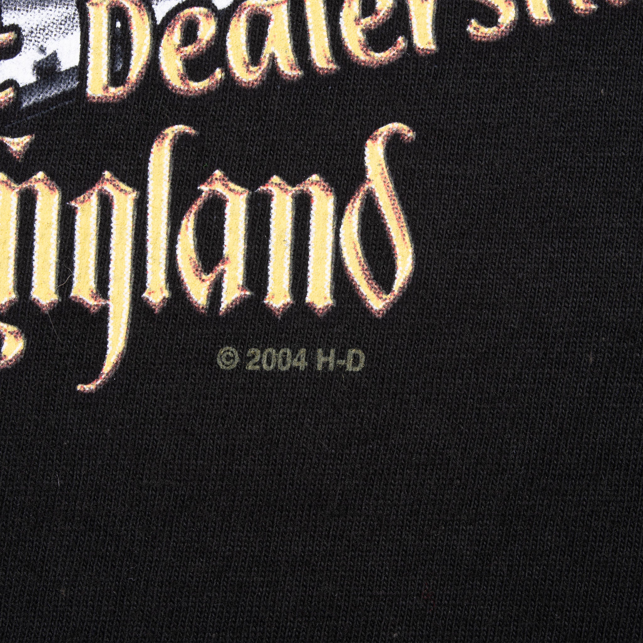 Vintage Harley Davidson London Europe Oldest Dealership 80th Anniversary 2004 Tee Shirt Size Xl Made In Usa