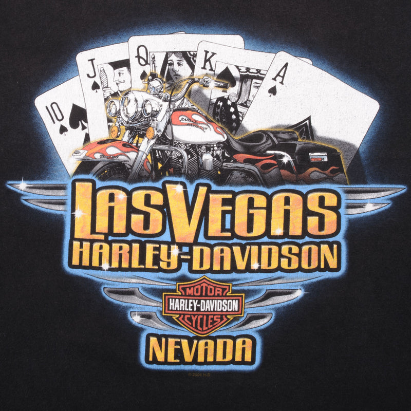 Vintage Harley Davidson Las Vegas Nevada 2004 Size XL Made In USA