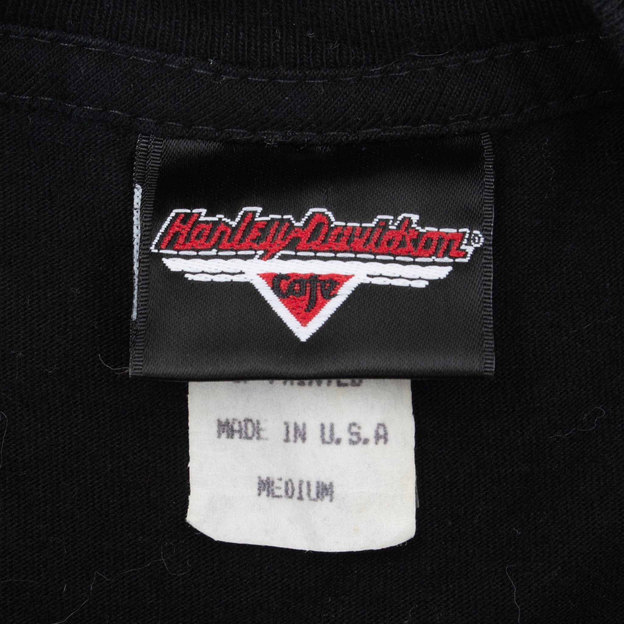 Vintage Harley Davidson Cafe Las Vegas Tee Shirt 1999 Size Medium Made Usa