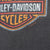 Vintage Harley Davidson Eagle 1998 Tee Shirt Size XL Made In Usa