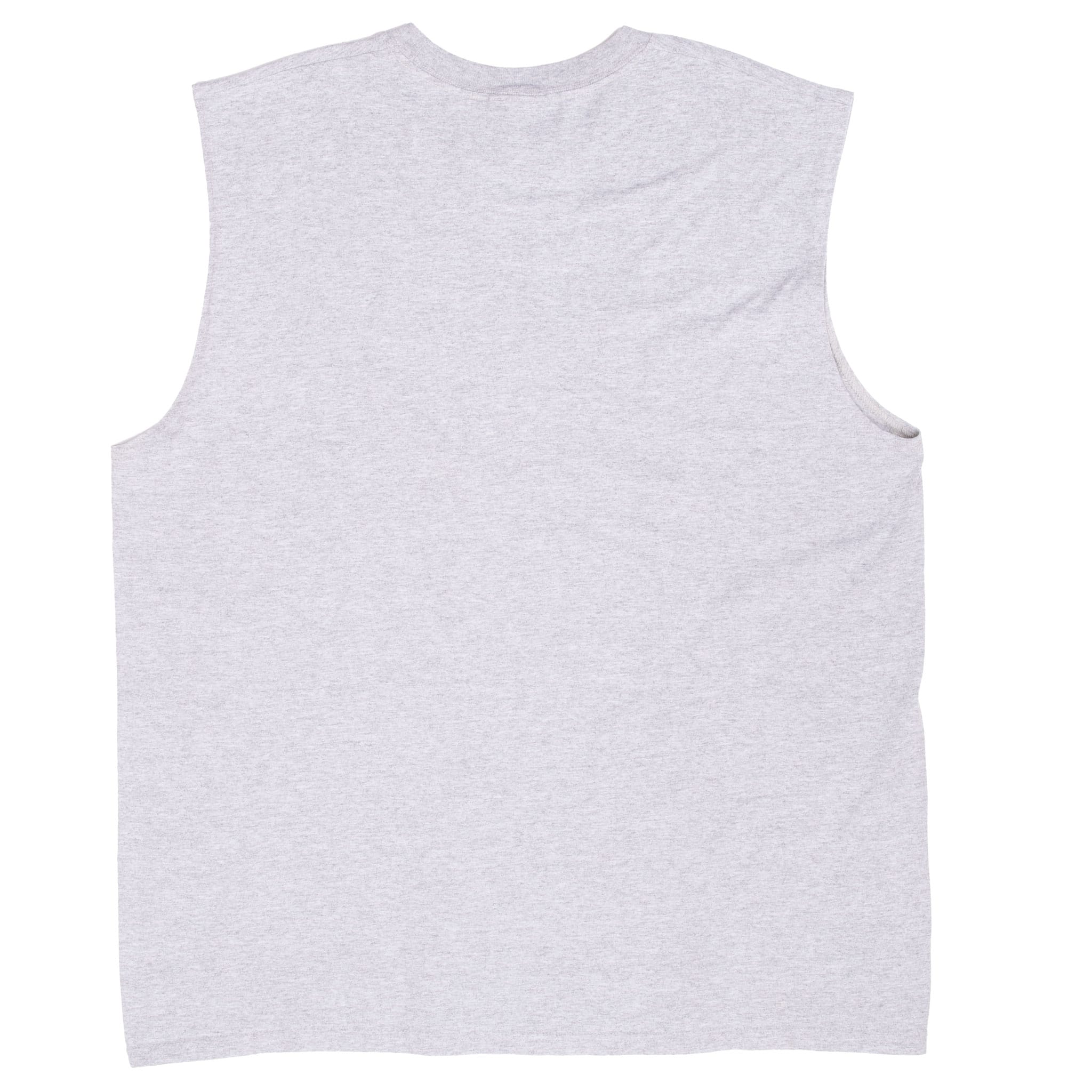 Vintage Nike Classic Swoosh Grey Tank Top Tee Shirt 2000S Size Xl
