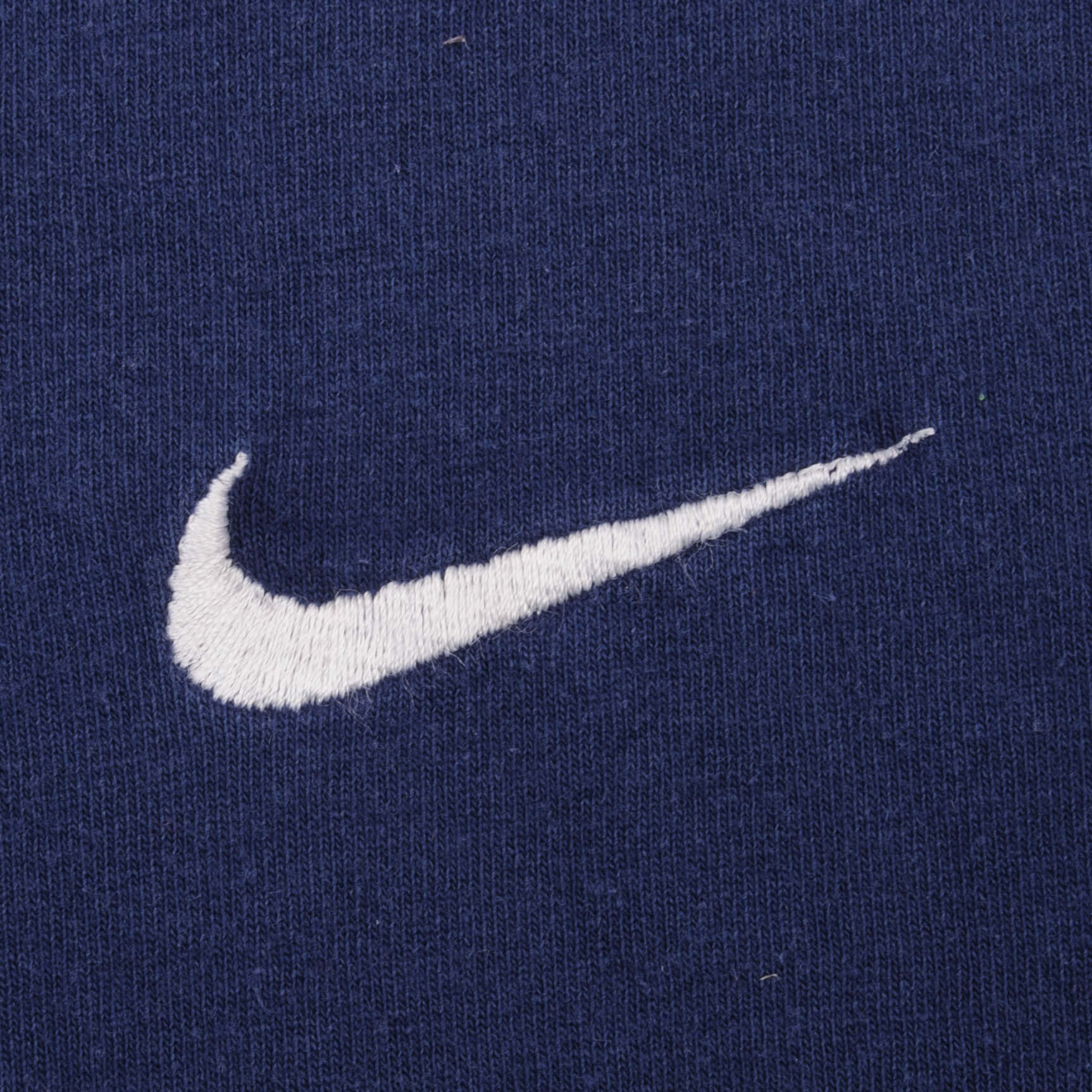 Vintage Nike Classic Swoosh Blue Tee Shirt Size 1990s Size Large Made In USA