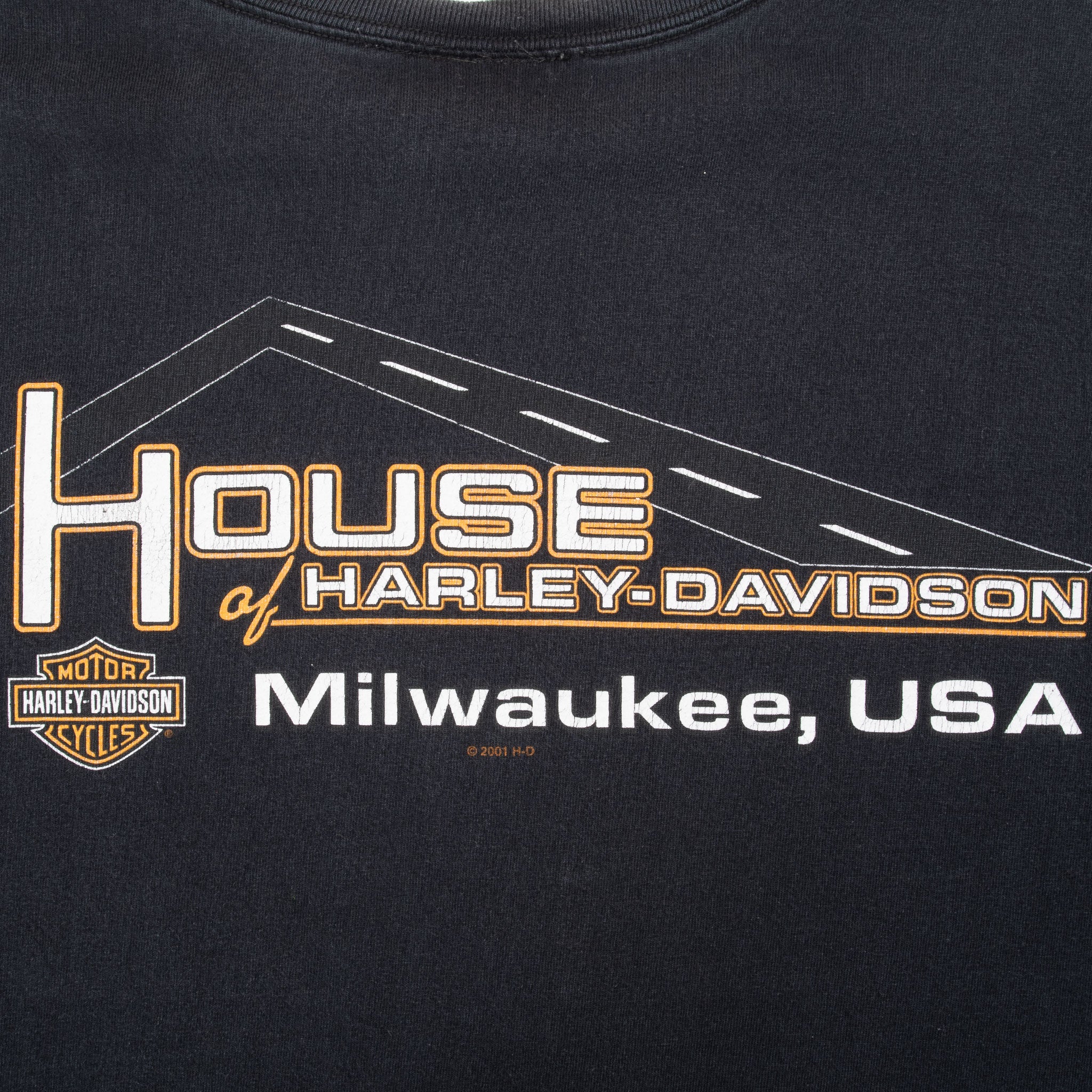 Vintage Harley Davidson 105 Years Anniversary Milwaukee Wisconsin Tee Shirt 2008 Size XL