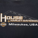 Vintage Harley Davidson 105 Years Anniversary Milwaukee Wisconsin Tee Shirt 2008 Size XL