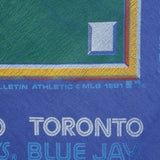 Vintage MLB Toronto Blue Jays 1991 Tee Shirt Size Large With Single Stitch Sleeves