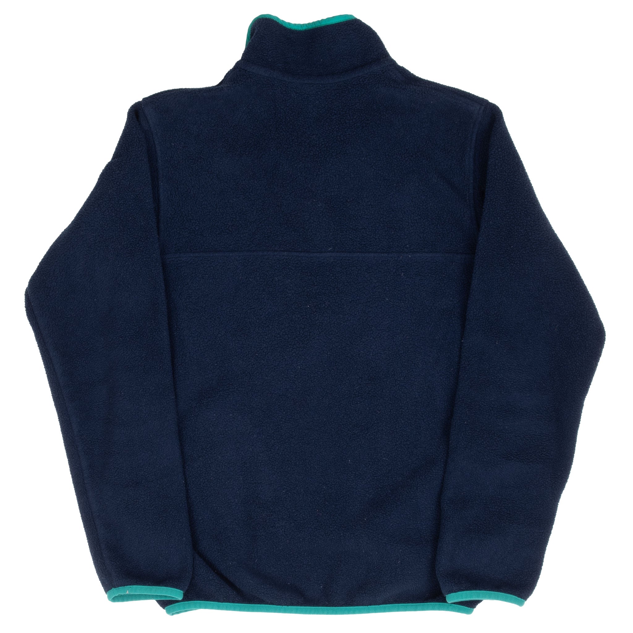 Vintage Patagonia Blue Synchilla Snap T Fleece Pullover Jacket 2000S Size 2XS