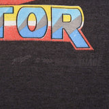 Vintage Nascar Dale Earnhardt Intimidator 3 1990 Tee Shirt Size Large Made In Usa With Single Stitch Sleeves