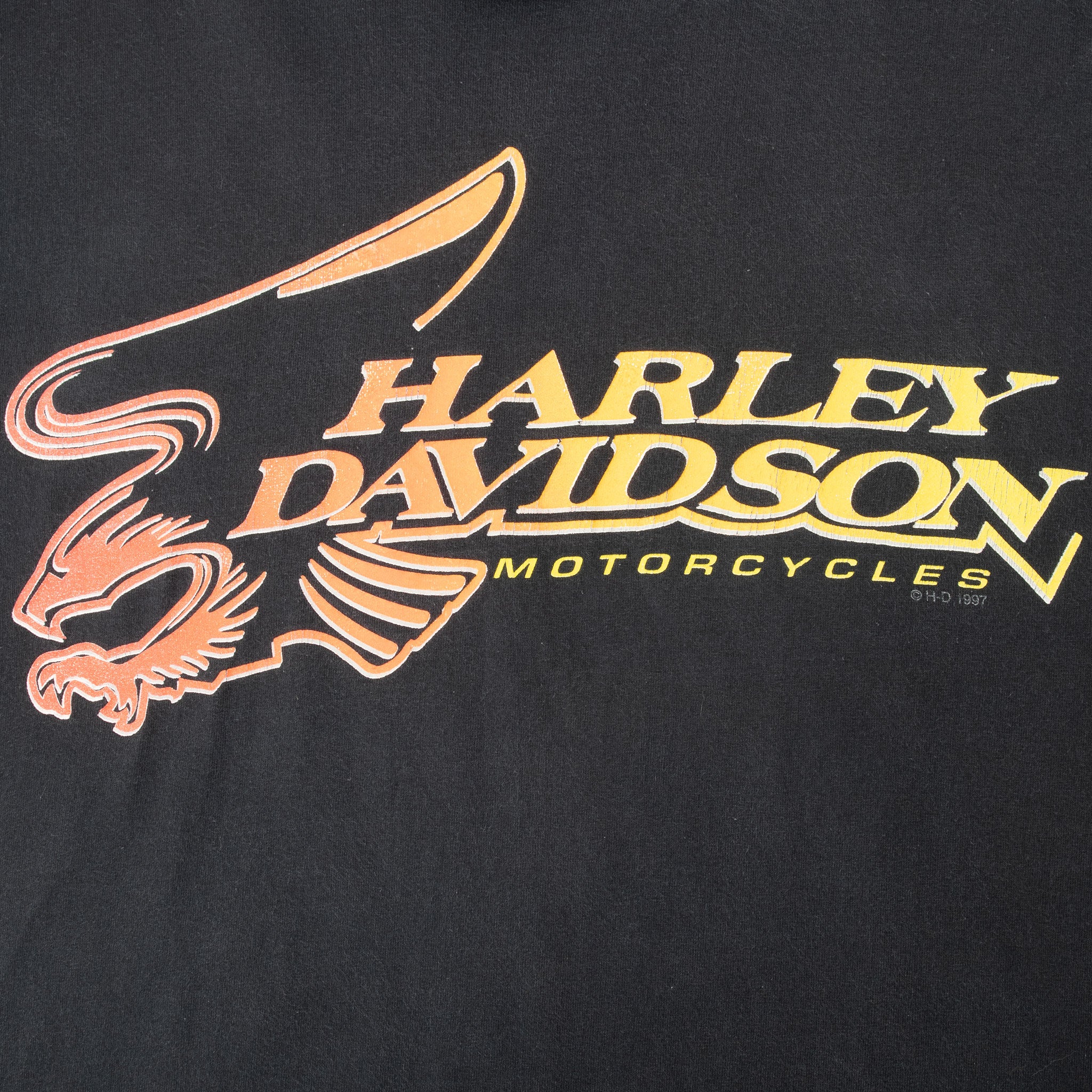 Vintage Harley Davidson Cancun Mexico Tee Shirt 1997 Size Medium