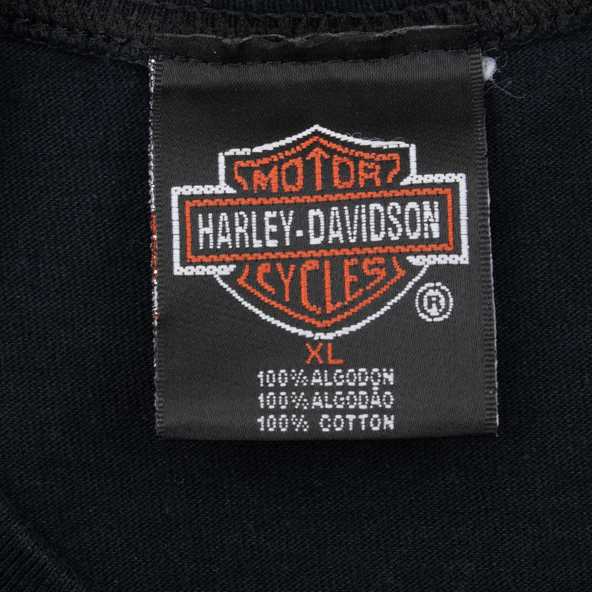 VINTAGE HARLEY DAVIDSON CANCUN MEXICO TANK TOP TEE SHIRT 2000S XL