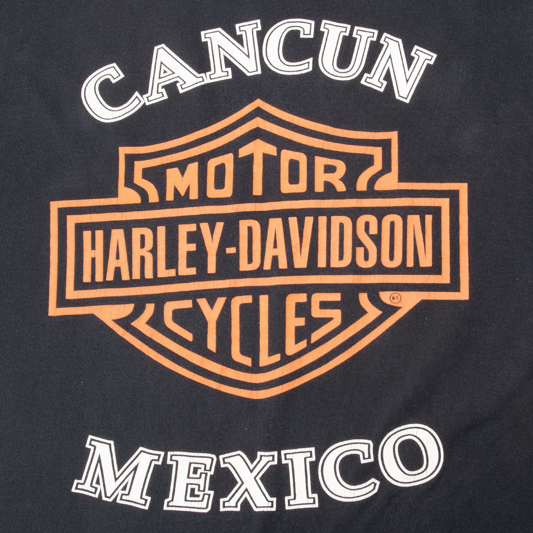 Vintage Harley Davidson Cancun Mexico Tee Shirt 1997 Size Medium