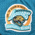 Jacksonville Jaguars 1995 inaugural season embroidered patch on teal mesh jersey