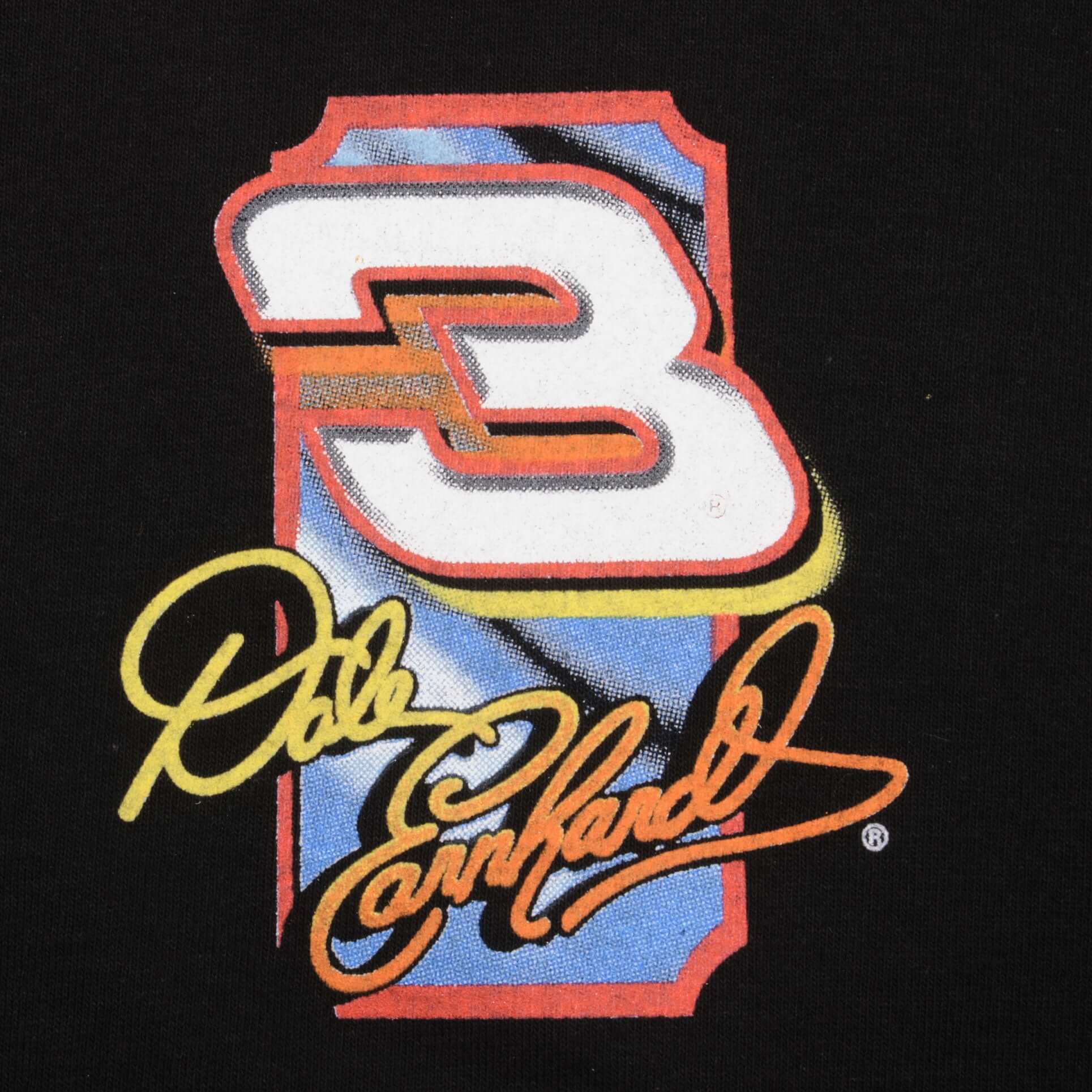 Vintage Nascar Dale Earnhardt A Winning Attitude Back Print Tee Shirt Size XL