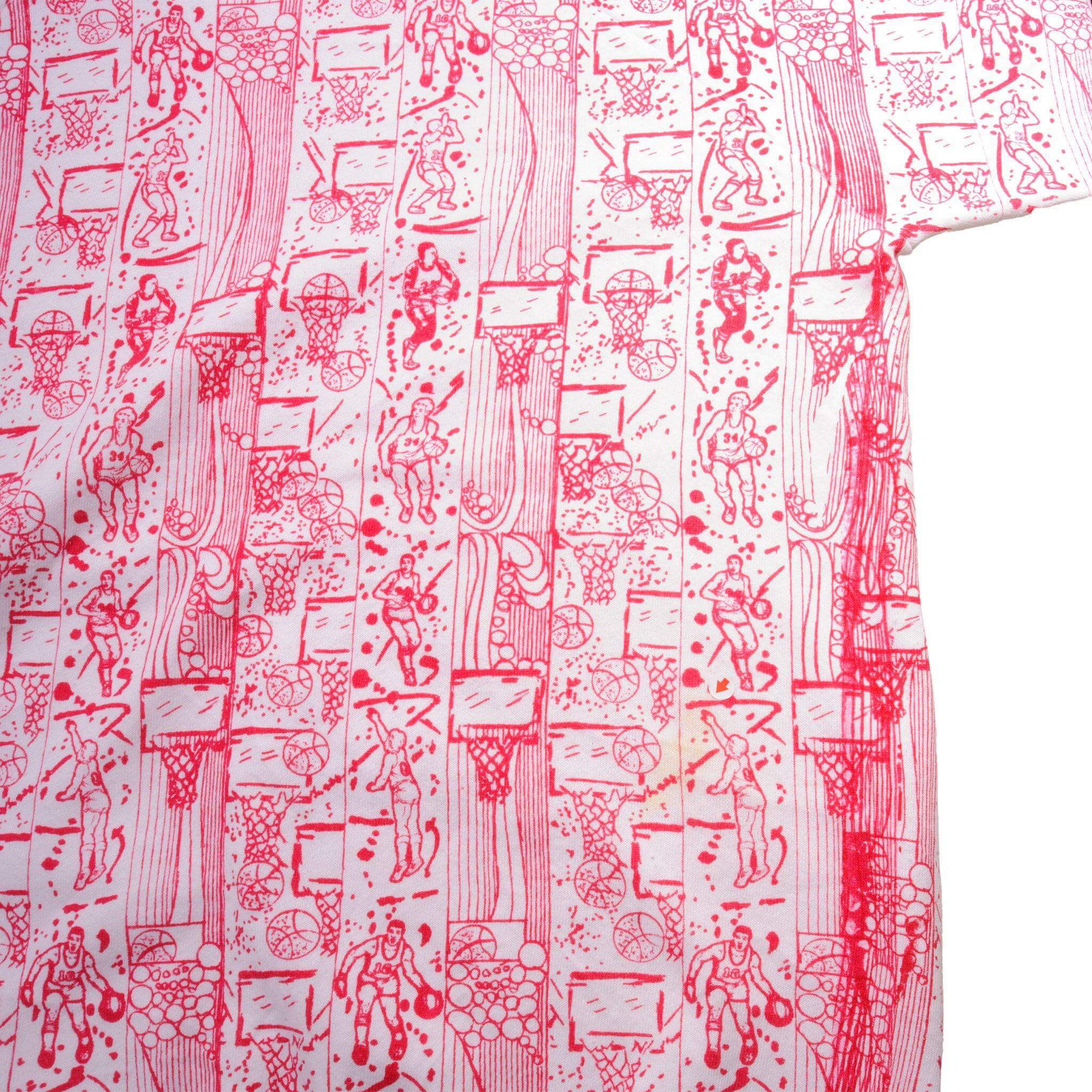 Vintage NBA All Over Print Chicago Bulls Back 2 Back Champions 1992 Sweatshirt Size XL