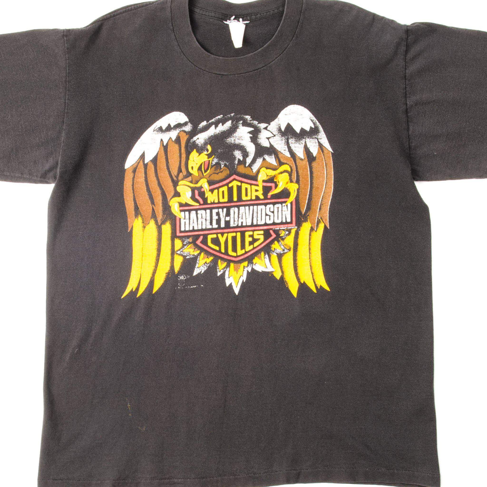 VINTAGE HARLEY DAVIDSON TEE SHIRT SIZE LARGE MADE IN USA