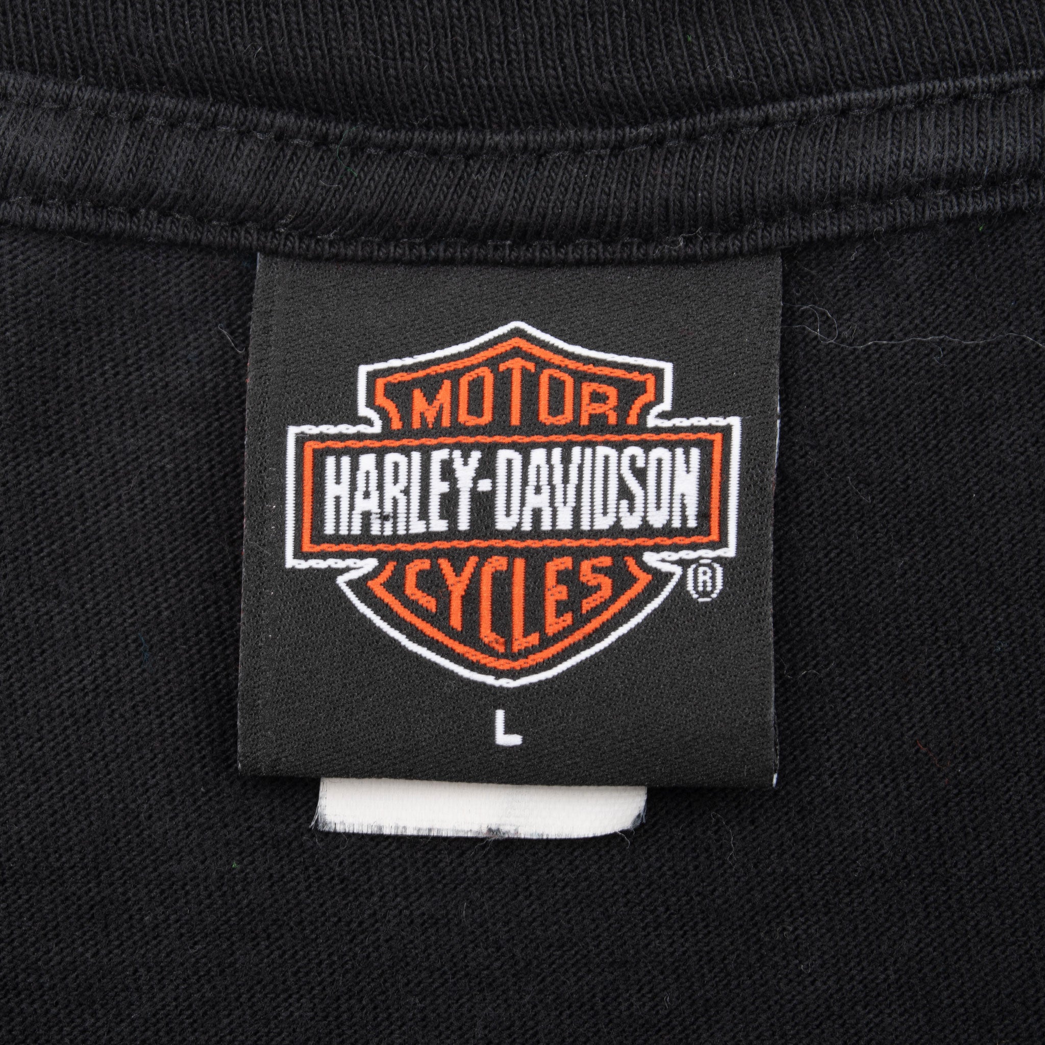 Vintage Harley Davidson Wolf 2003 Tee Shirt Size Large Made In Usa