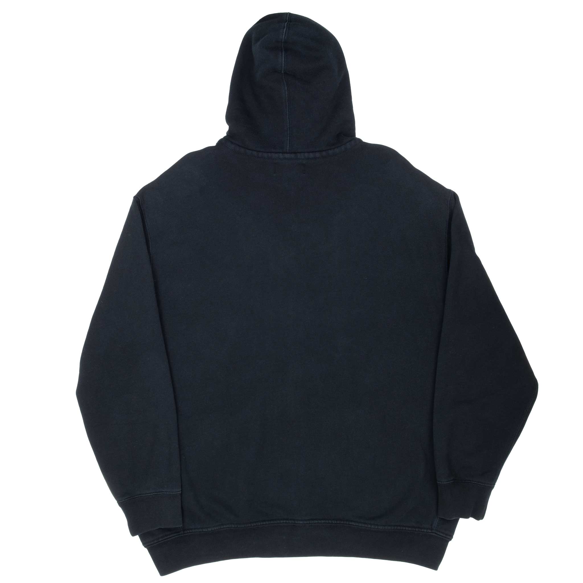 Vintage Ralph Lauren Full Zip Classic Black Hoodie Sweatshirt 1990S Size 3XL Tall