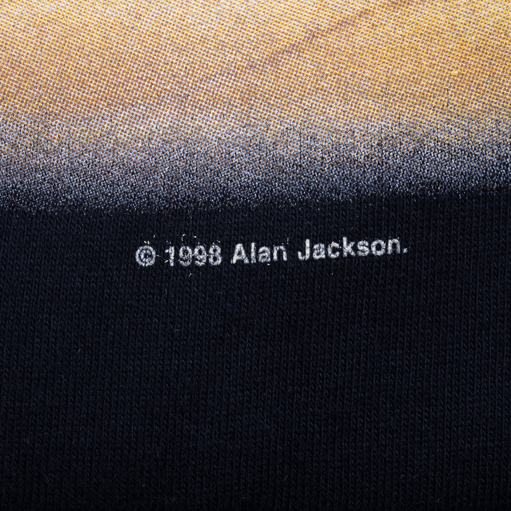 Vintage Alan Jackson High Mileage Tee Shirt 1998 Size Large