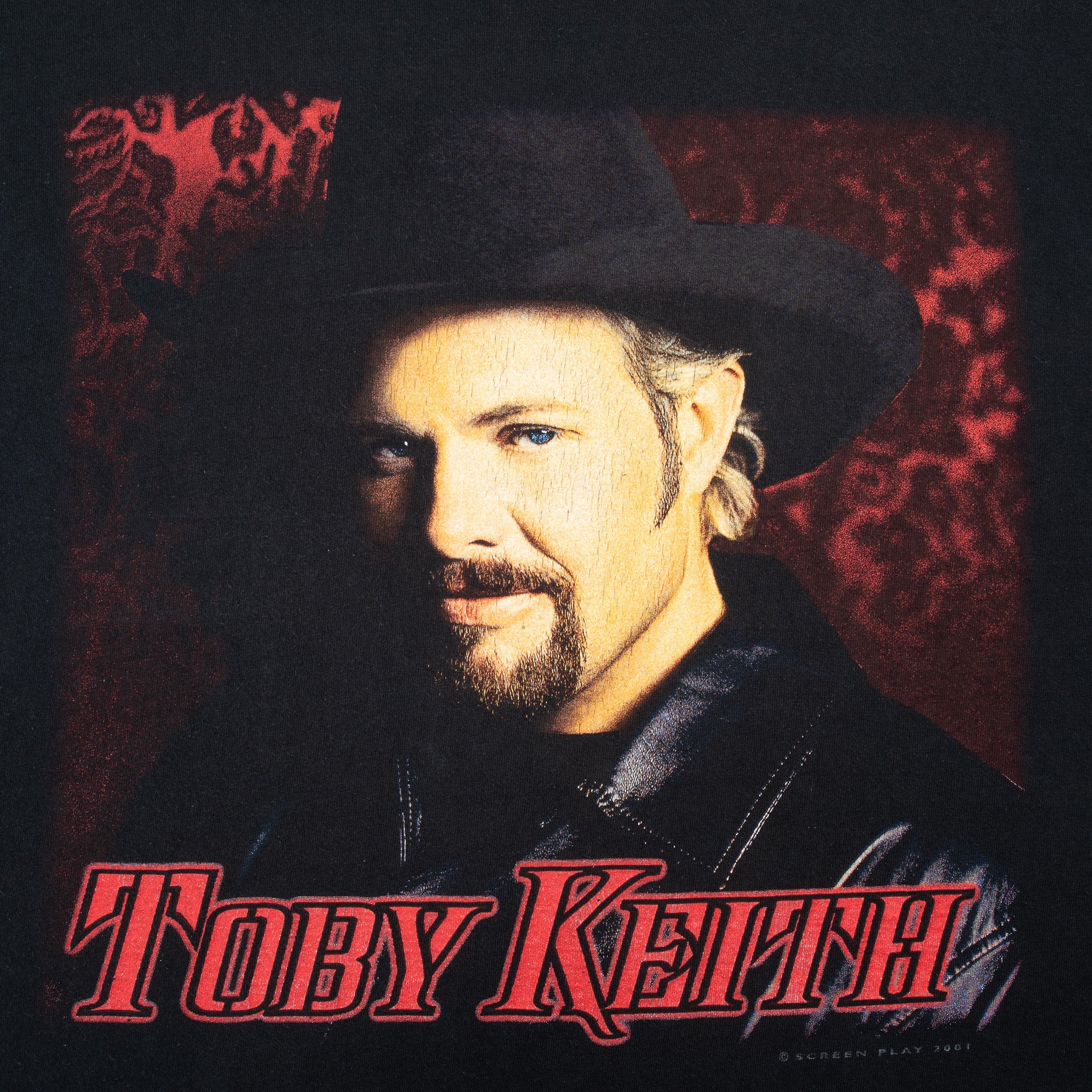 Vintage Toby Keith Country Tee Shirt 2001 Size XL