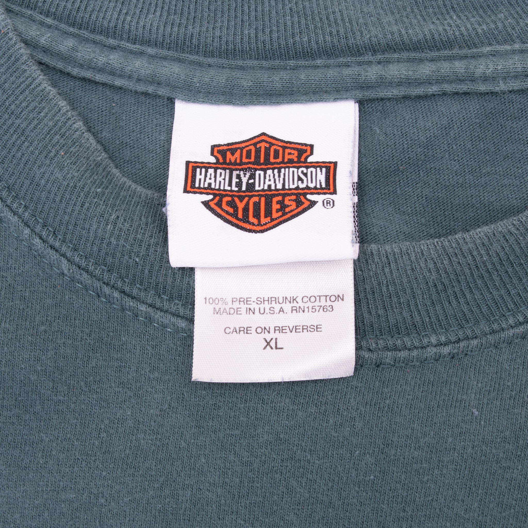 Vintage Harley Davidson Topkea 2005 Tee Shirt Size XL Made In Usa