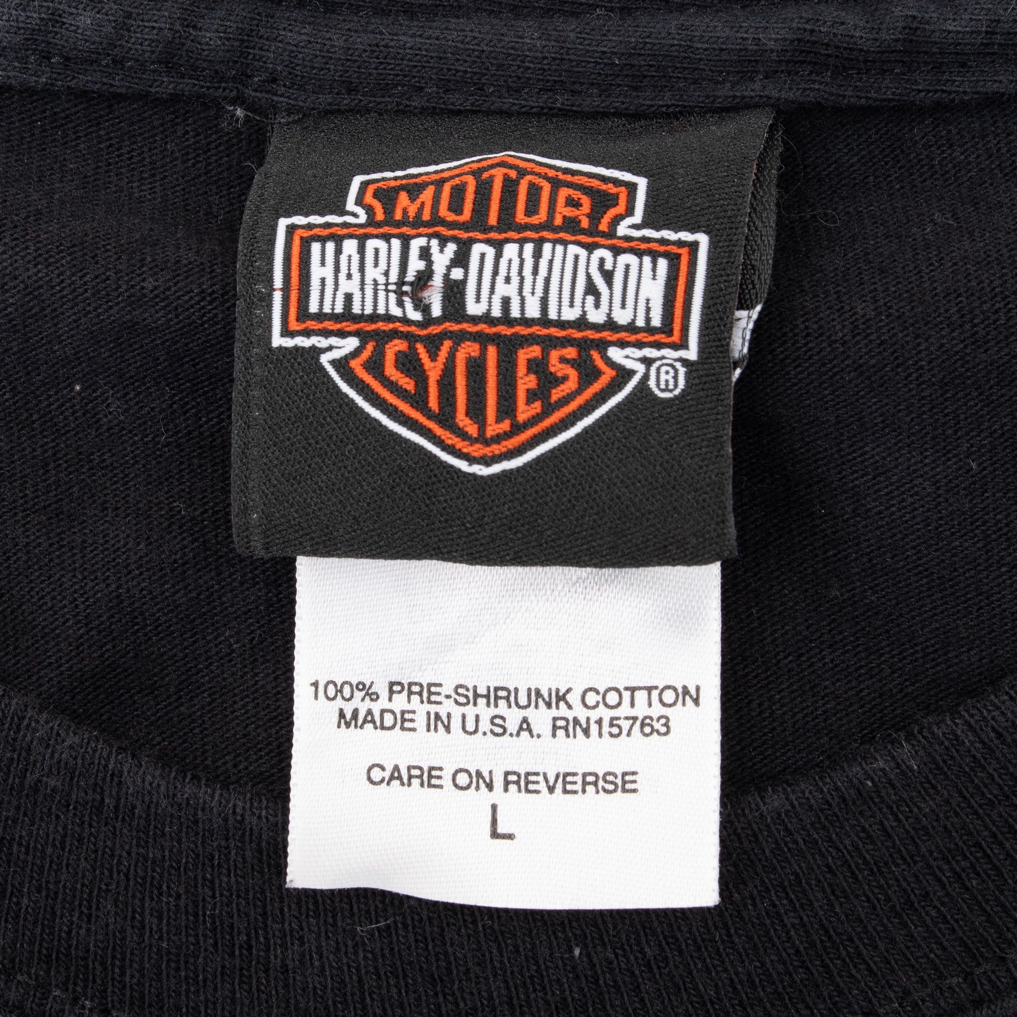 Vintage Harley Davidson Sturgis 2008 Tee Shirt Size Large Made In Usa
