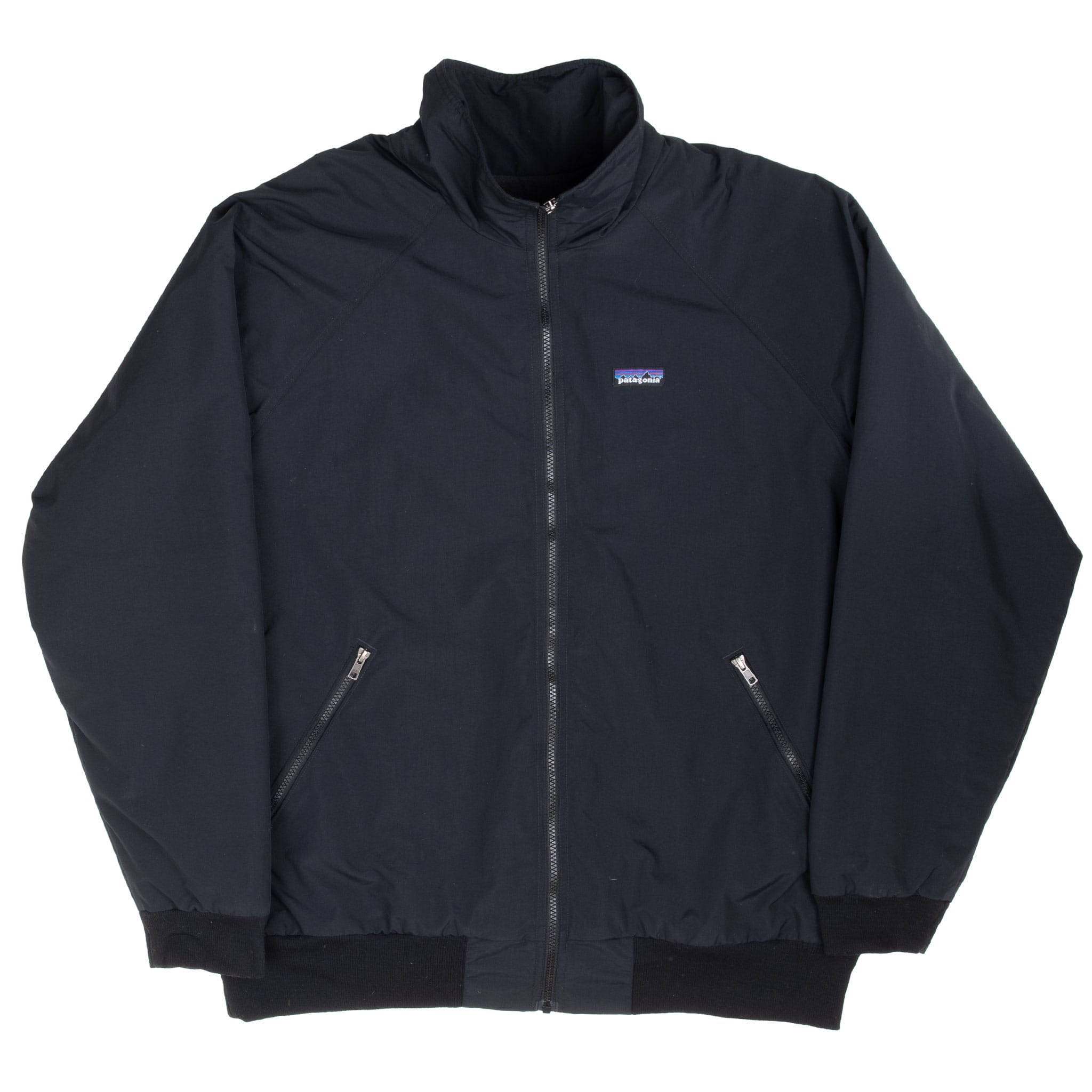 Vintage Patagonia Shelled Synchilla Black Fleece Jacket Size 2Xl