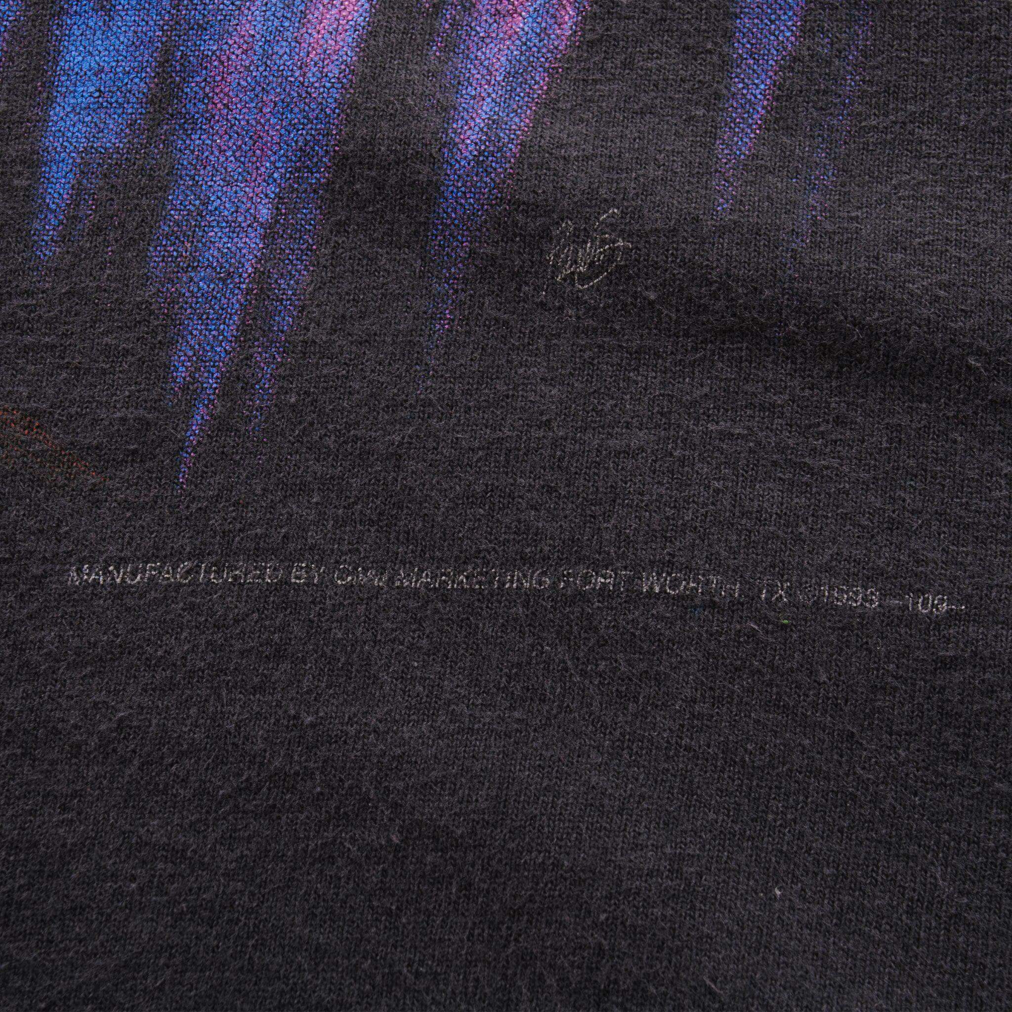 VINTAGE 3D EMBLEM INDIAN CHIEF TEE SHIRT 1993 SIZE LARGE MADE IN USA