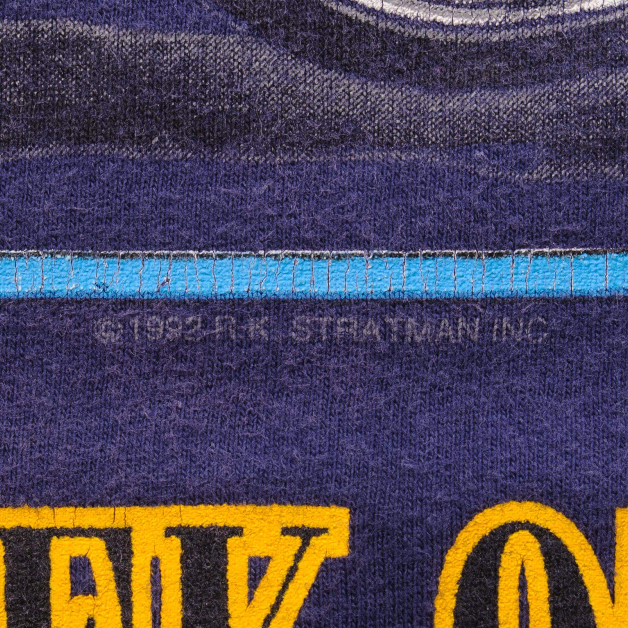 Vintage Harley Davidson Master Of Thunder Laconia Bike Week 95 Epping, New Hampshire All Harley Drag Racing Tee Shirt 1995 Size Medium Made In Usa With Single Stitch Sleeves