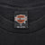 Vintage Harley Davidson Neon Los Aneles Tee Shirt 1994 Size XL Made In Usa With Single Stitch Sleeves