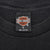 Vintage Harley Davidson Neon Los Aneles Tee Shirt 1994 Size XL Made In Usa With Single Stitch Sleeves
