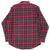 VINTAGE PENDLETON RED GREEN PLAID WESTERN WOOL SHIRT 2000S LARGE DEADSTOCK