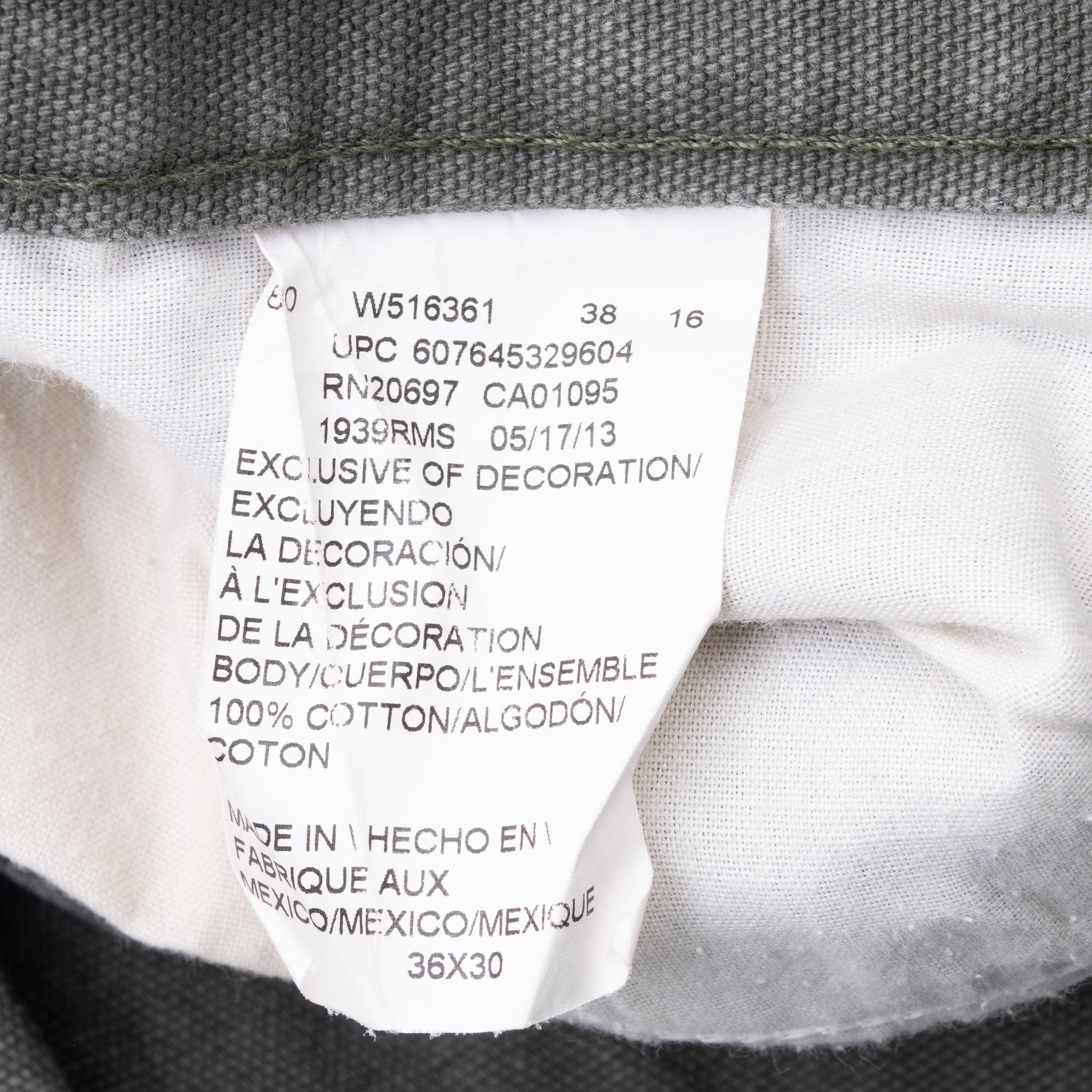 Vintage Dickies Carpenter Sage Green Pants Size 36X30