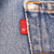 VINTAGE LEVIS 501 JEANS INDIGO 90s SIZE W33 L34 MADE IN USA