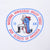 Close-up of 1964 National Jamboree Valley Forge Boy Scouts of America circular chest print