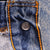 VINTAGE LEVIS 501 JEANS INDIGO 90s SIZE W33 L34 MADE IN USA