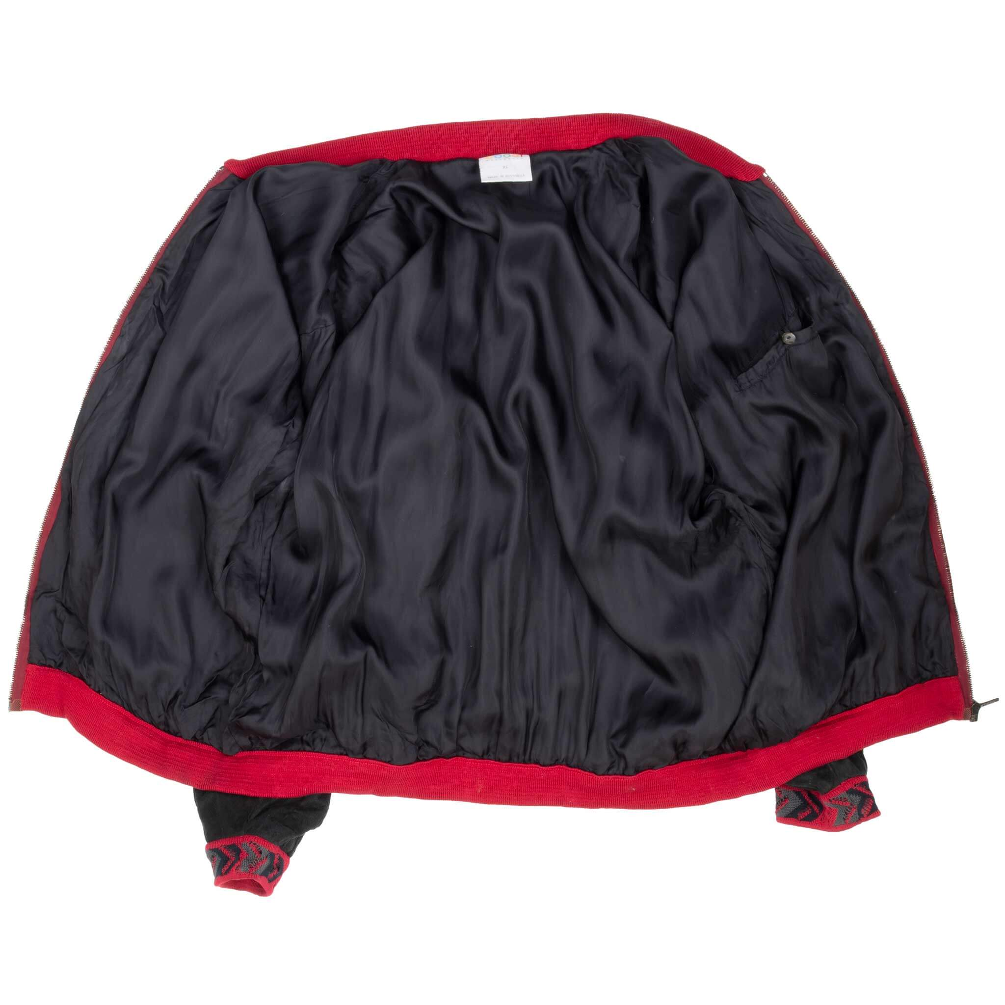 Beautiful And Colorful Vintage Coogi Cardigan Full Zip Jacket 1990S Made In Australia