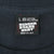 Screen Stars Best neck tag marked L, 50% cotton, 50% polyester, and made in USA