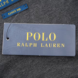 Vintage Polo Ralph Lauren Dark Grey Quarter 1/4 Zip Sweater 1990S Size Large
