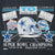 Dallas Cowboys back-to-back Super Bowl champions print with helmet, stars, and game tickets