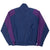 Vintage Nike Swoosh Purple Blue Windbreaker Jacket Late 1980S Size Medium